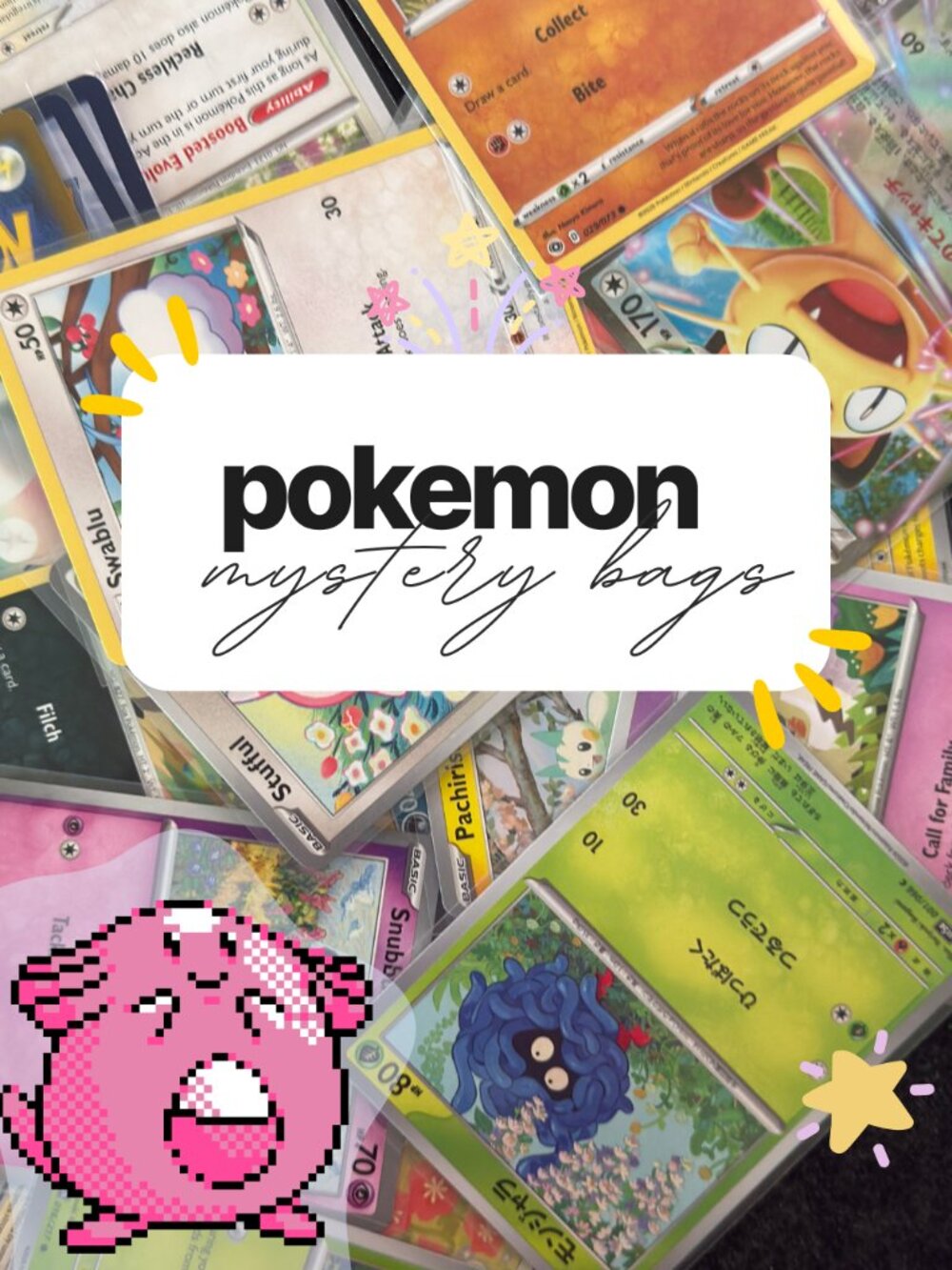 jumbo pokemon card mystery packs
